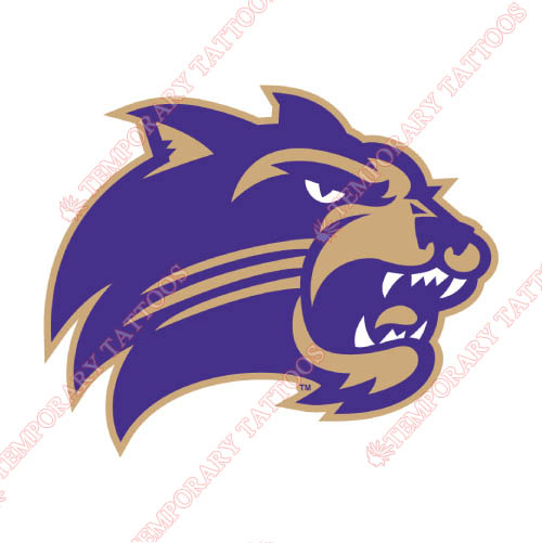 Western Carolina Catamounts Customize Temporary Tattoos Stickers NO.6950